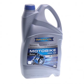 7 699 р. Масло моторное для 4-х тактных двигателей ESTER 4T 10W40 псинт.4л RAVENOL RAVENOL 1172112-004  с доставкой в г. Кемерово. Увеличить фотографию 1