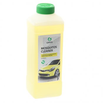 389 р. Очиститель следов насекомых 1л концентрат 1:5 Mosquitos Cleaner GRASS GRASS 118100  с доставкой в г. Кемерово. Увеличить фотографию 1