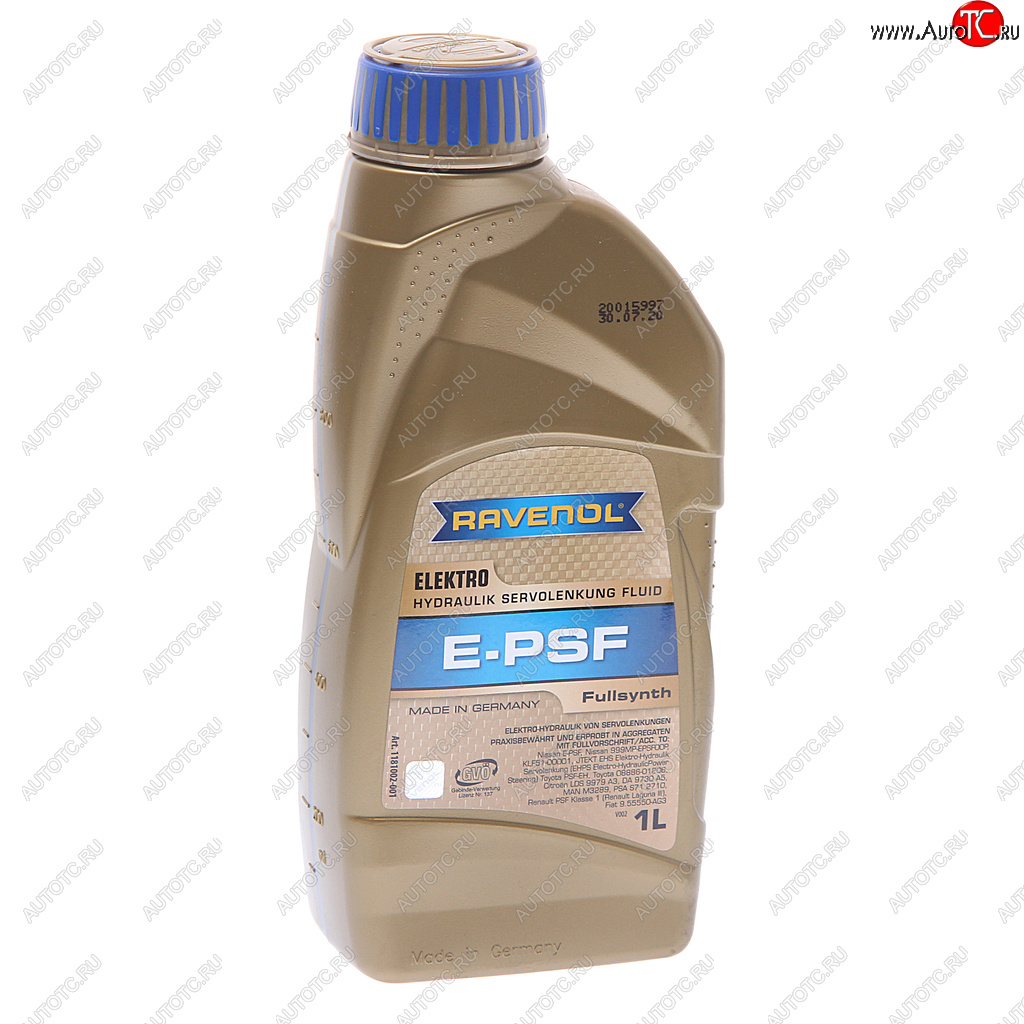 2 899 р. Жидкость электро-гидроусилителя руля E-PSF Fluid синт.1л RAVENOL RAVENOL 1181002-001  с доставкой в г. Кемерово