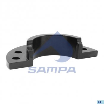 749 р. Подкова седельного устройства GF 4 отверстия SAMPA SAMPA 118.144  с доставкой в г. Кемерово. Увеличить фотографию 1