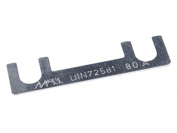36 р. Предохранитель-планка 80A (41х11мм) BOSCH BOSCH 1191017003  с доставкой в г. Кемерово. Увеличить фотографию 1