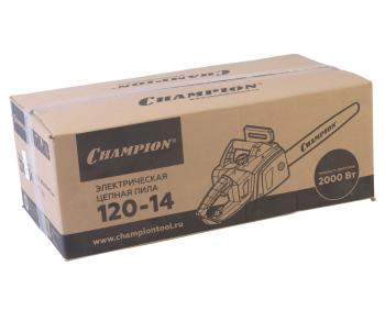 8 449 р. Пила цепная 2000Вт 35см CHAMPION CHAMPION 120-14  с доставкой в г. Кемерово. Увеличить фотографию 5