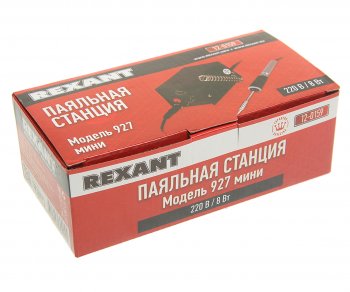 2 599 р. Станция паяльная аналоговая температура пайки 100-450град. 220В 8Вт REXANT REXANT 12-0159  с доставкой в г. Кемерово. Увеличить фотографию 5