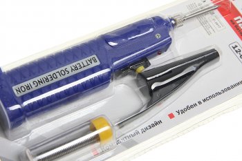559 р. Паяльник 8Вт4.5В мини (питание от 3 батареек AA) REXANT REXANT 12-0181  с доставкой в г. Кемерово. Увеличить фотографию 2