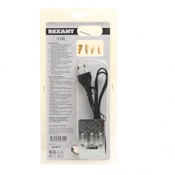 699 р. Паяльник 30Вт220В выжигатель по дереву (6 насадок) REXANT REXANT 12-0183  с доставкой в г. Кемерово. Увеличить фотографию 2