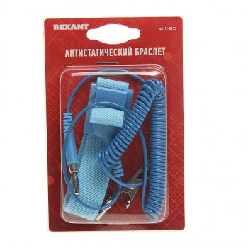369 р. Браслет антистатический REXANT REXANT 12-0255  с доставкой в г. Кемерово. Увеличить фотографию 1