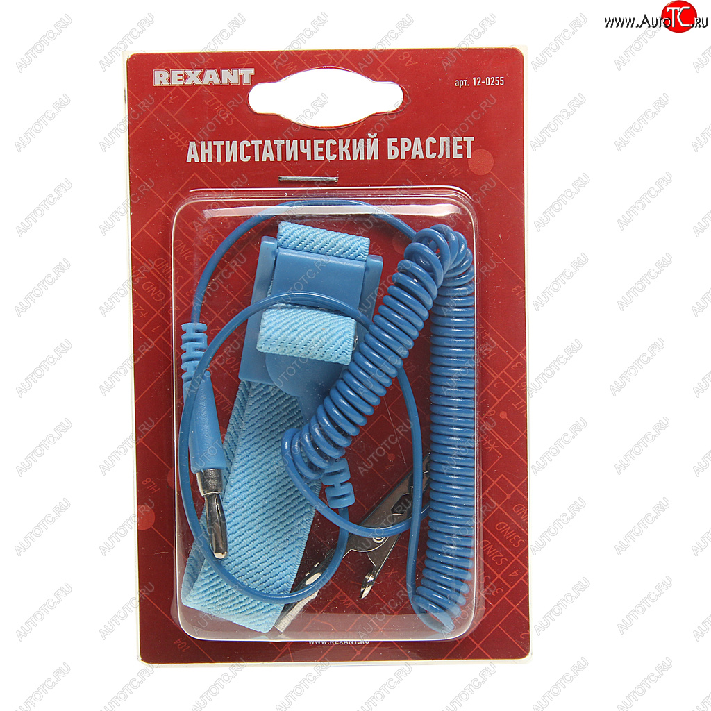 369 р. Браслет антистатический REXANT REXANT 12-0255  с доставкой в г. Кемерово