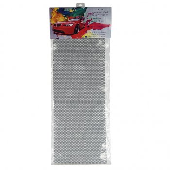 1 089 р. Решетка радиатора сетка (черная) 120х40см (соты 6х12мм) GRILLE TUNING GRILLE TUNING 120х40 (соты) black  с доставкой в г. Кемерово. Увеличить фотографию 1