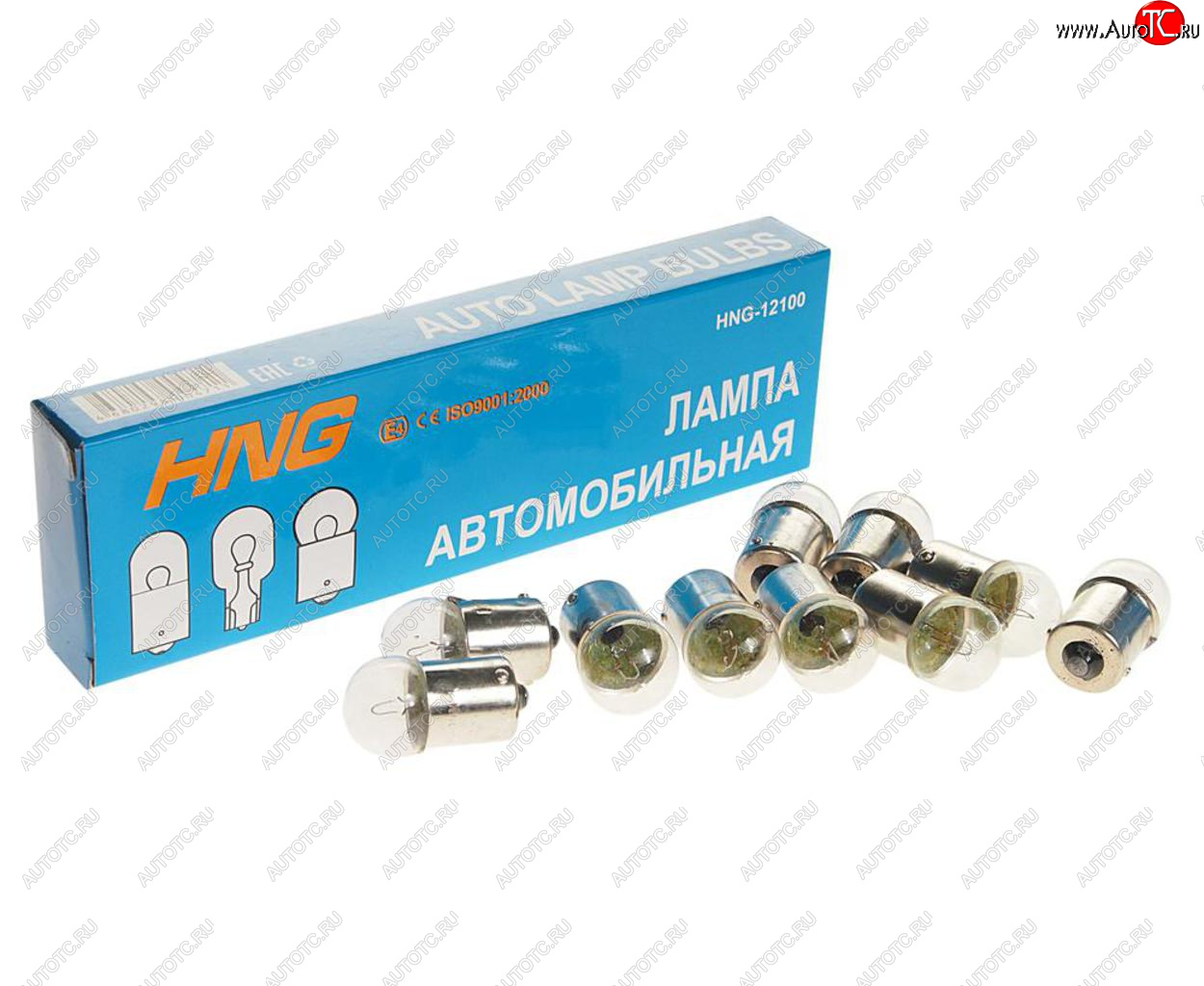 16 р. Лампа 12V R10W BA15s Long Life HNG HNG 12100  с доставкой в г. Кемерово