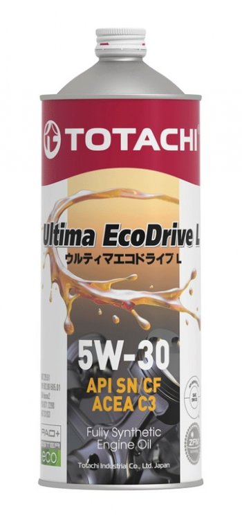 1 199 р. Масло моторное ULTIMA ECODRIVE L C3SN 5W30 синт.1л TOTACHI TOTACHI 12101  с доставкой в г. Кемерово. Увеличить фотографию 1
