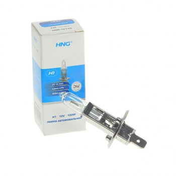 63 р. Лампа 12V H1 100W P14.5s Long Life HNG HNG 12110  с доставкой в г. Кемерово. Увеличить фотографию 1