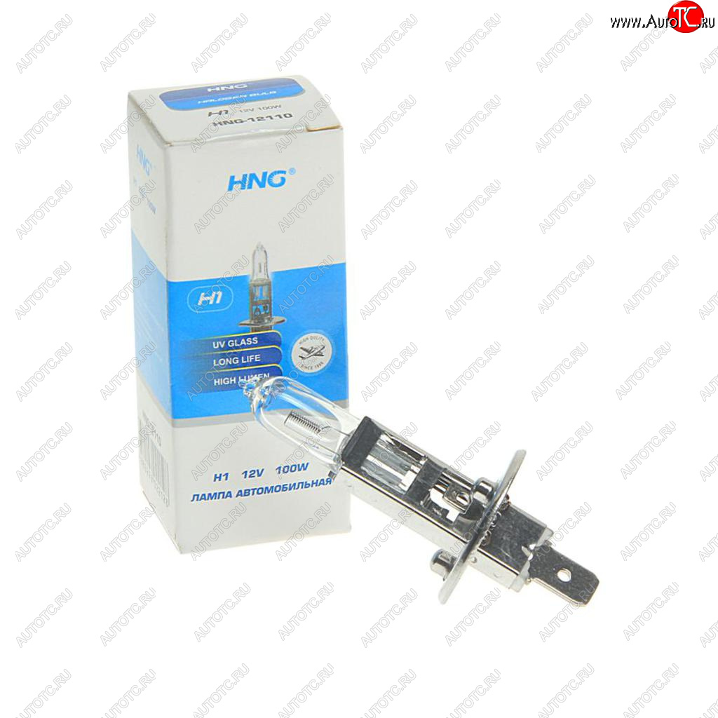 63 р. Лампа 12V H1 100W P14.5s Long Life HNG HNG 12110  с доставкой в г. Кемерово