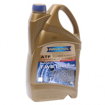 8 249 р. Масло трансмиссионное ATF T-WS Lifetime синт.4л RAVENOL RAVENOL 1211106-004  с доставкой в г. Кемерово. Увеличить фотографию 1