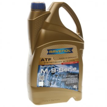 7 999 р. Масло трансмиссионное ATF M 9-Serie синт.4л RAVENOL RAVENOL 1211108-004  с доставкой в г. Кемерово. Увеличить фотографию 1