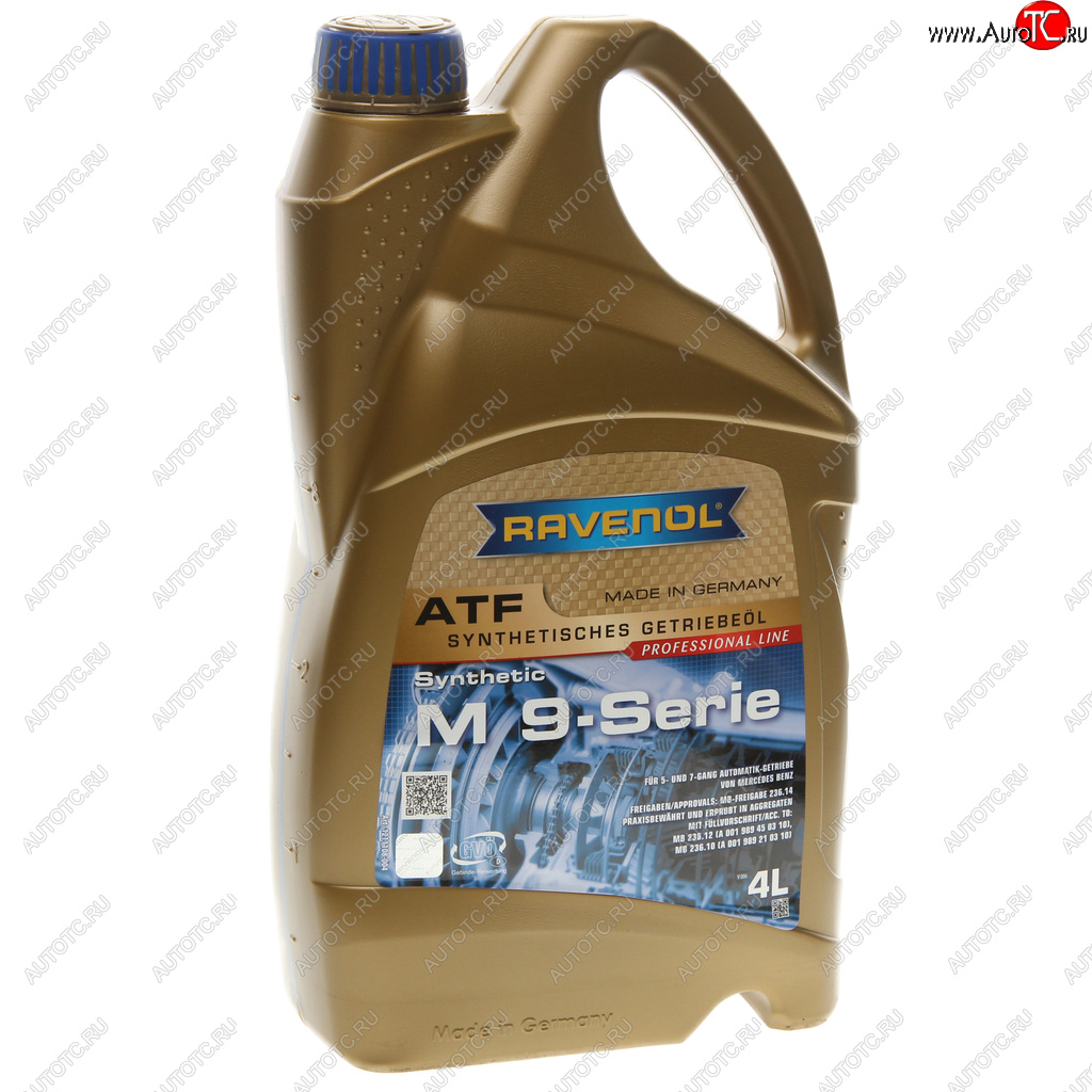 7 999 р. Масло трансмиссионное ATF M 9-Serie синт.4л RAVENOL RAVENOL 1211108-004  с доставкой в г. Кемерово