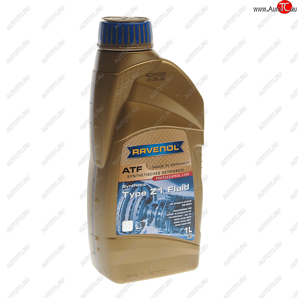 1 899 р. Масло трансмиссионное ATF Type Z1 Fluid для АКПП 1л RAVENOL RAVENOL 1211109-001  с доставкой в г. Кемерово