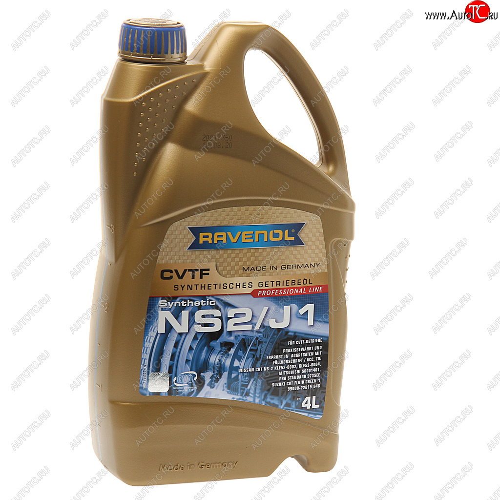 9 349 р. Масло трансмиссионное CVTF для вариаторов NS2J1 4л RAVENOL RAVENOL 1211114-004  с доставкой в г. Кемерово