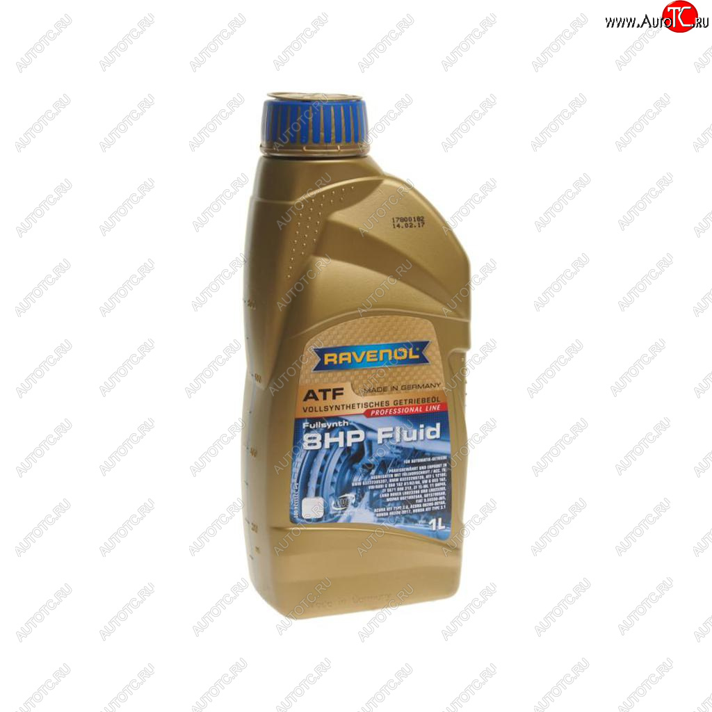 3 299 р. Масло трансмиссионное ATF для АКПП ZF 8HP Fluid синт.1л RAVENOL RAVENOL 1211124-001  с доставкой в г. Кемерово