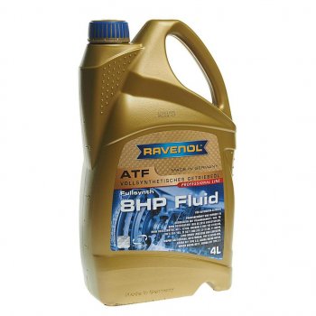 12 449 р. Масло трансмиссионное ATF для АКПП ZF 8HP Fluid синт.4л RAVENOL RAVENOL 1211124-004  с доставкой в г. Кемерово. Увеличить фотографию 1