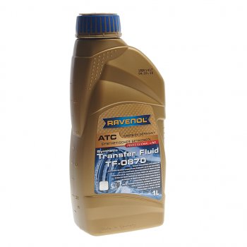 3 399 р. Масло трансмиссионное Transfer Fluid DTF-1(TF-0870 new) синт.1л RAVENOL RAVENOL 1211128-001  с доставкой в г. Кемерово. Увеличить фотографию 1