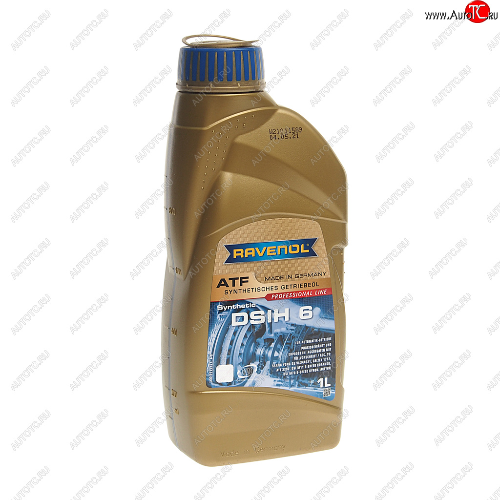 1 979 р. Масло трансмиссионное ATF DSIH 6 1л RAVENOL RAVENOL 1211133-001  с доставкой в г. Кемерово