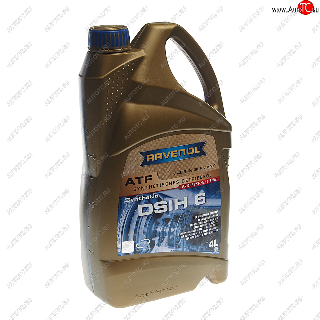 7 749 р. Масло трансмиссионное ATF DSIH 6 4л RAVENOL RAVENOL 1211133-004  с доставкой в г. Кемерово