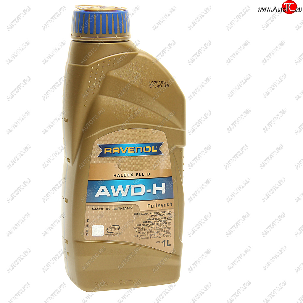 3 299 р. Масло трансмиссионное AWD-H Fluid для муфты HALDEX 1л RAVENOL RAVENOL 1211140-001  с доставкой в г. Кемерово