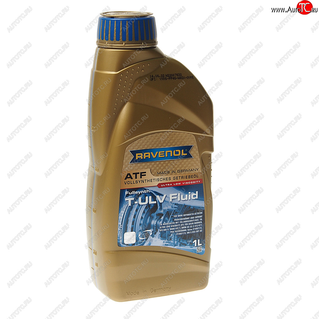 3 299 р. Масло трансмиссионное ATF T-ULV FLUID 1л RAVENOL RAVENOL 1211146-001  с доставкой в г. Кемерово