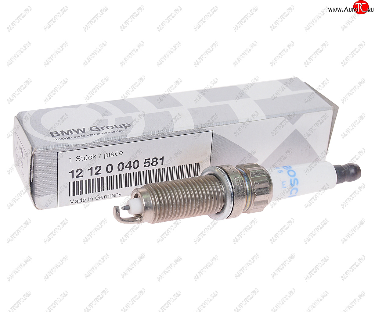 2 399 р. Свеча зажигания BMW 5 (F07 GT,F10),6 (F06),7 (F01),X5 (F15) (4.04.4) (дв.N63) OE BMW 12120040581  с доставкой в г. Кемерово