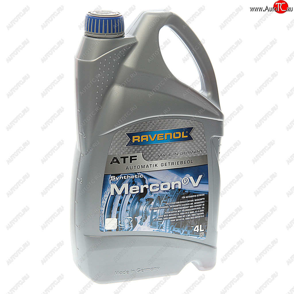 5 849 р. Масло трансмиссионное ATF MERCON- V псинт.4л RAVENOL RAVENOL 1212101-004  с доставкой в г. Кемерово
