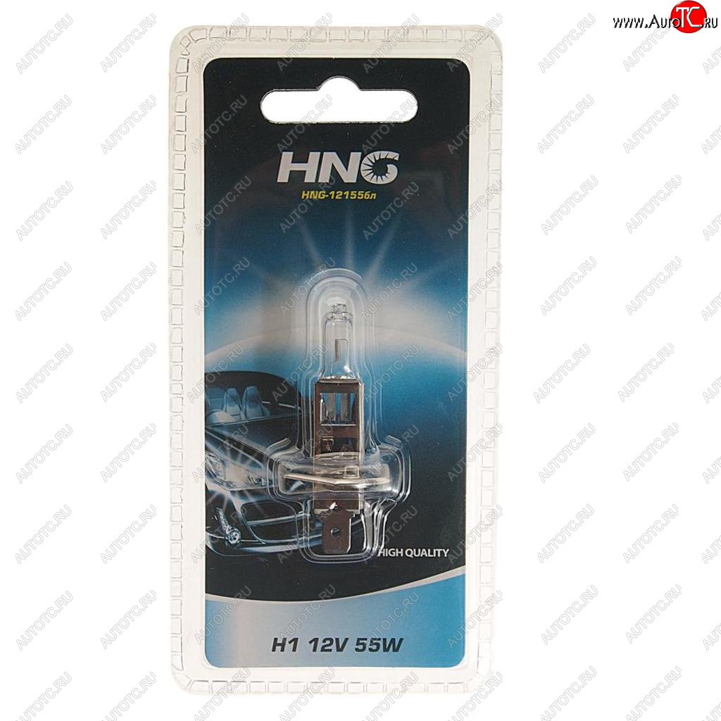 74 р. Лампа 12V H1 55W P14.5s блистер (1шт.) Long Life HNG HNG 12155бл  с доставкой в г. Кемерово