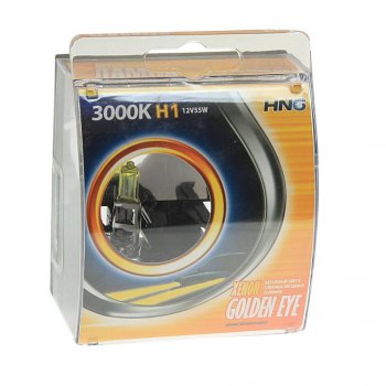 204 р. Лампа 12V H1 55W P14.5s 3000К бокс (2шт.) Golden Eye HNG HNG 12155ge2  с доставкой в г. Кемерово. Увеличить фотографию 1