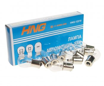 23 р. Лампа 12V P21W BA15s Long Life HNG HNG 12210  с доставкой в г. Кемерово. Увеличить фотографию 1