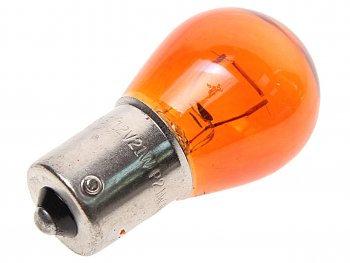 23 р. Лампа 12V PY21W BA15s желтая Amber HNG HNG 12211  с доставкой в г. Кемерово. Увеличить фотографию 2
