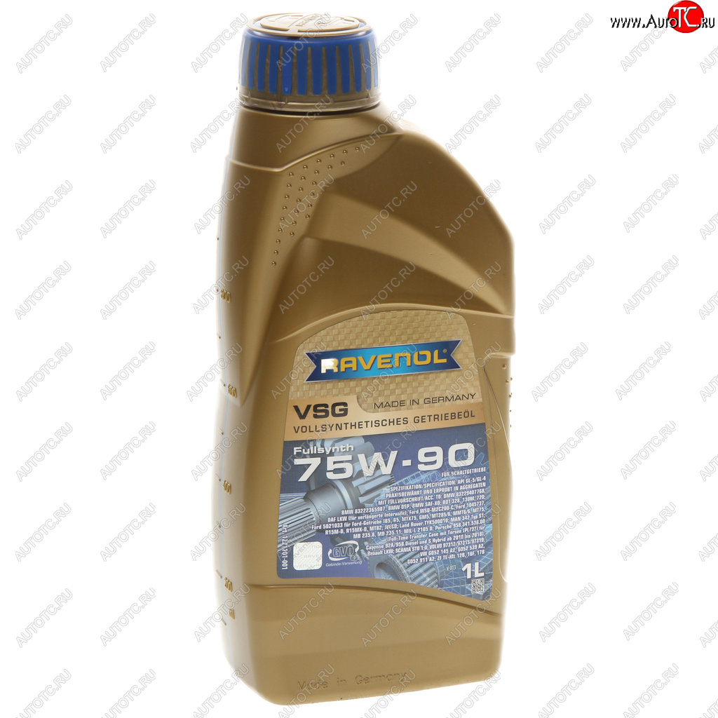 2 999 р. Масло трансмиссионное VSG GL45 75W90 синт.1л RAVENOL RAVENOL 1221101-001  с доставкой в г. Кемерово