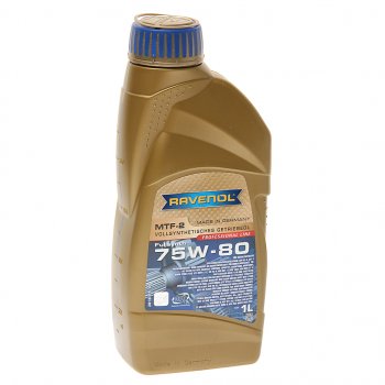 2 089 р. Масло трансмиссионное MTF-2 75W80 синт.1л RAVENOL RAVENOL 1221103-001  с доставкой в г. Кемерово. Увеличить фотографию 1