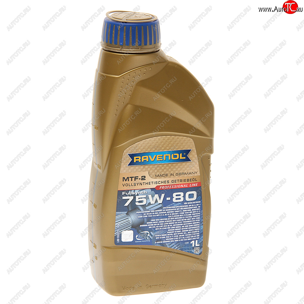 2 089 р. Масло трансмиссионное MTF-2 75W80 синт.1л RAVENOL RAVENOL 1221103-001  с доставкой в г. Кемерово