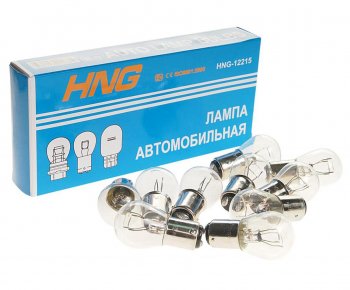 22 р. Лампа 12V P215W BAY15d Long Life HNG HNG 12215  с доставкой в г. Кемерово. Увеличить фотографию 1
