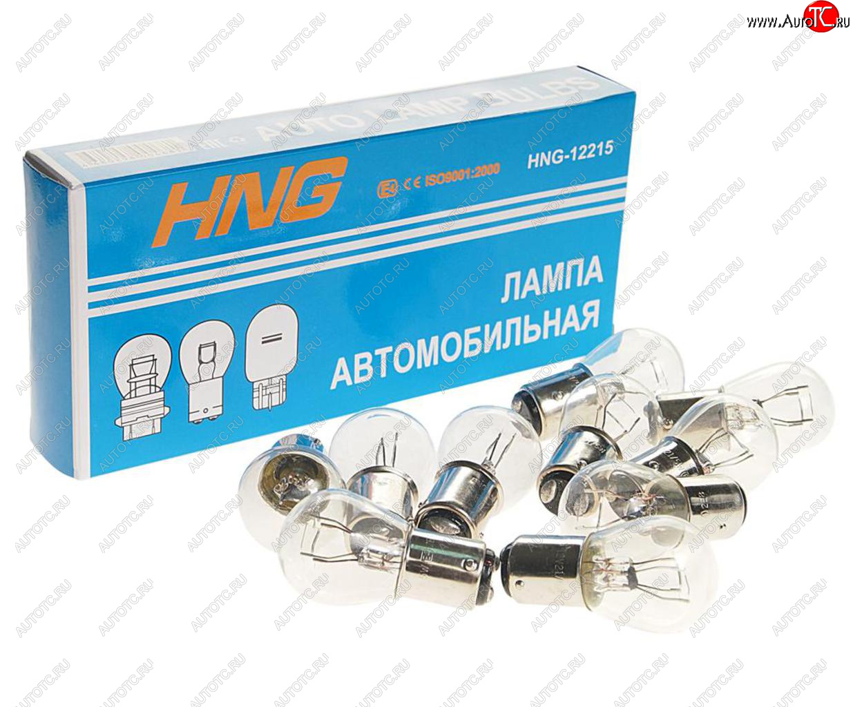 22 р. Лампа 12V P215W BAY15d Long Life HNG HNG 12215  с доставкой в г. Кемерово