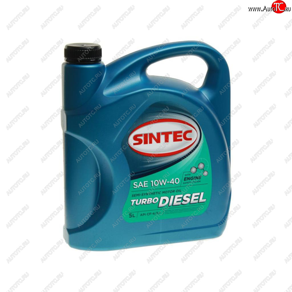 1 429 р. Масло дизельное TURBO DIESEL CF-4SJ 10W40 псинт.5л SINTEC SINTEC 122445  с доставкой в г. Кемерово