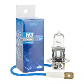 70 р. Лампа 12V H3 100W PK22s Long Life HNG HNG 12310  с доставкой в г. Кемерово. Увеличить фотографию 3