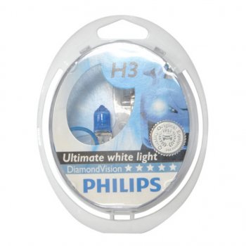 2 179 р. Лампа 12V H3 55W PK22s 5000K бокс (2шт.) Diamond Vision PHILIPS PHILIPS 12336dvs2  с доставкой в г. Кемерово. Увеличить фотографию 1