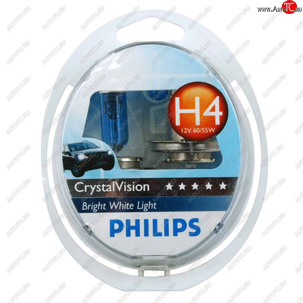 2 399 р. Лампа набор 12V H4 60/55W+W5W/T105 P43t бокс (2шт.+2шт.) Crystal Vision PHILIPS PHILIPS 12342cvsm PHILIPS 12342cvsm  с доставкой в г. Кемерово