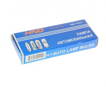 9 р. Лампа 12V WY5W W2.1x9.5d желтая Amber HNG HNG 12350  с доставкой в г. Кемерово. Увеличить фотографию 2