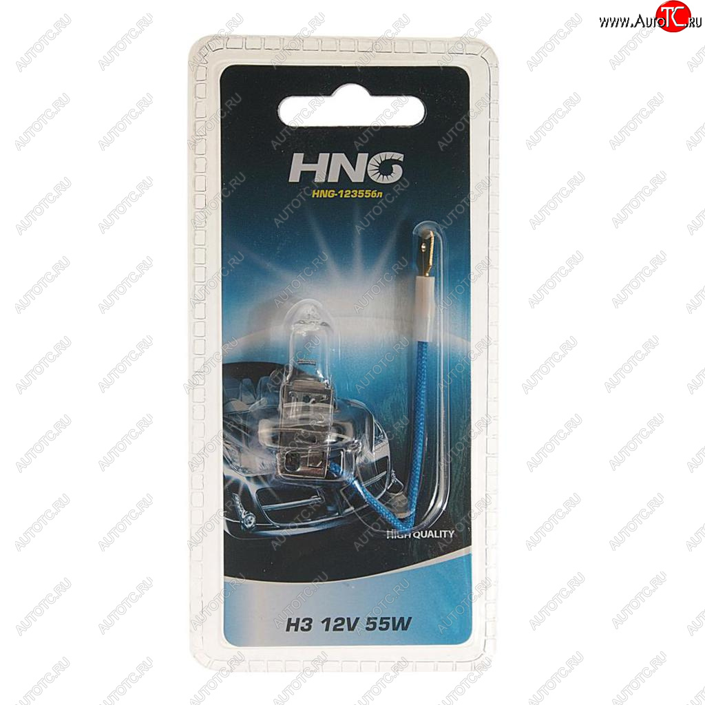 72 р. Лампа 12V H3 55W PK22s блистер (1шт.) Long Life HNG HNG 12355бл  с доставкой в г. Кемерово