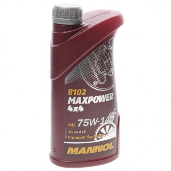 1 129 р. Масло трансмиссионное 4x4 MAXPOWER GL-5 LS 75W140 синт.1л 8102 MANNOL MANNOL 1236  с доставкой в г. Кемерово. Увеличить фотографию 1