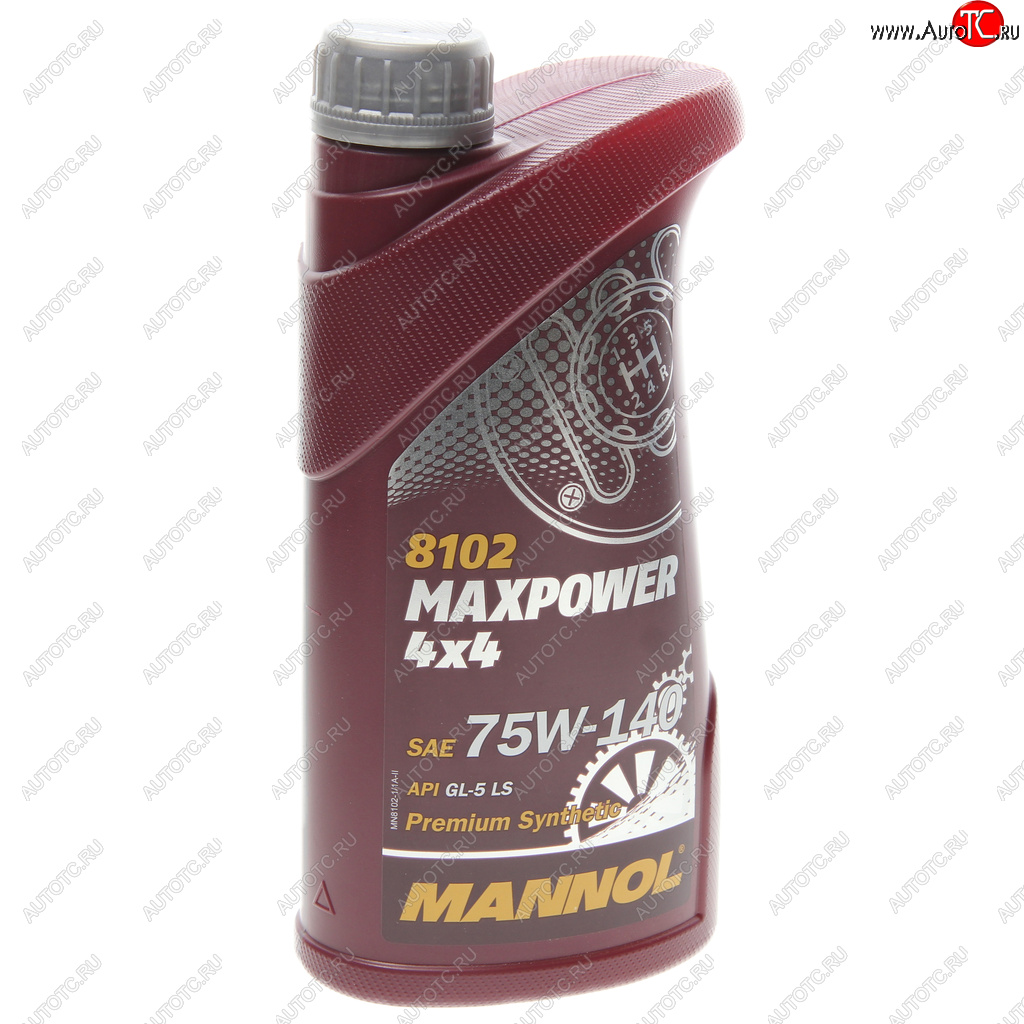 1 129 р. Масло трансмиссионное 4x4 MAXPOWER GL-5 LS 75W140 синт.1л 8102 MANNOL MANNOL 1236  с доставкой в г. Кемерово