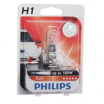 539 р. Лампа 12V H1 100W P14.5s блистер (1шт.) Rally PHILIPS PHILIPS 12454rab1 PHILIPS 12454rab1  с доставкой в г. Кемерово. Увеличить фотографию 1