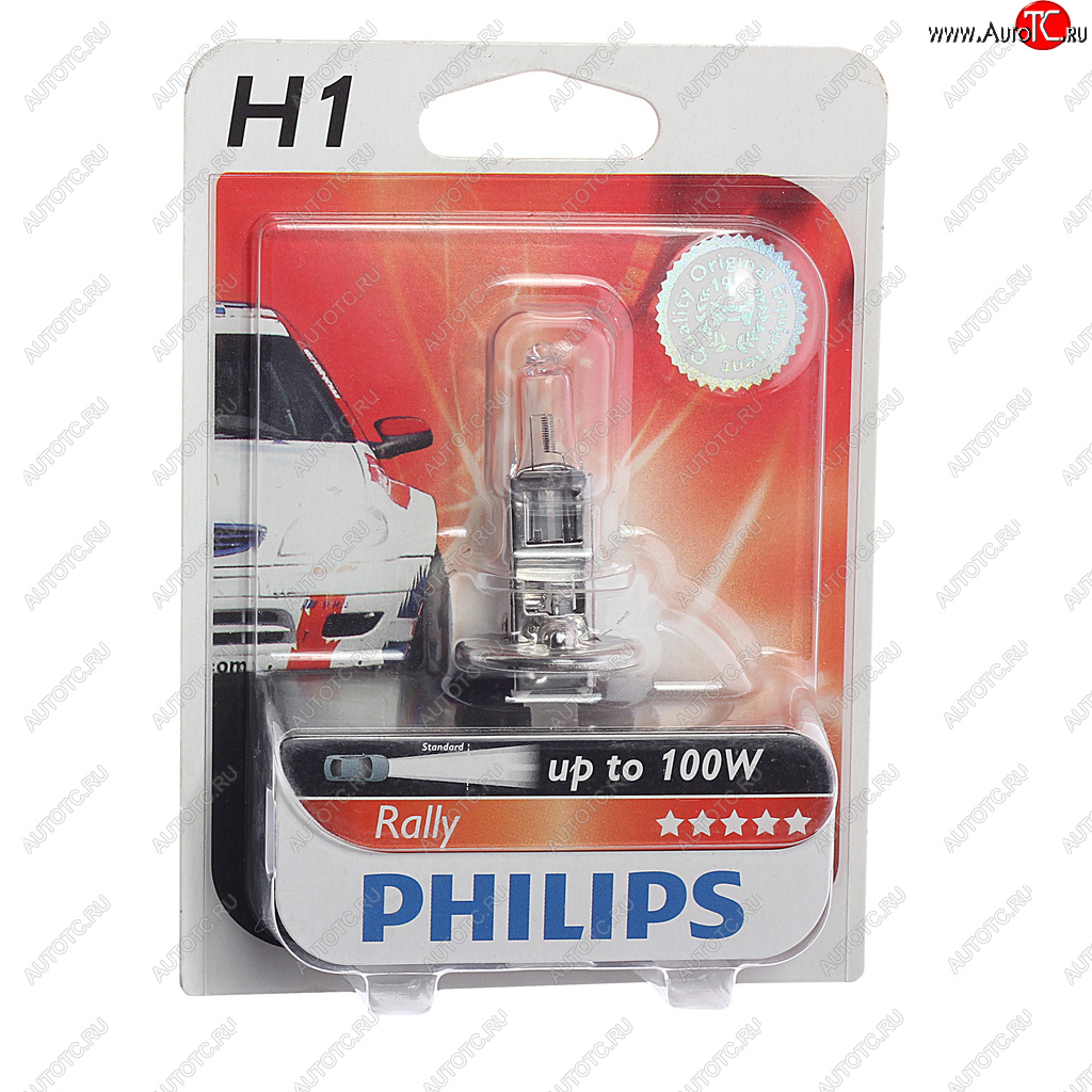 539 р. Лампа 12V H1 100W P14.5s блистер (1шт.) Rally PHILIPS PHILIPS 12454rab1 PHILIPS 12454rab1  с доставкой в г. Кемерово