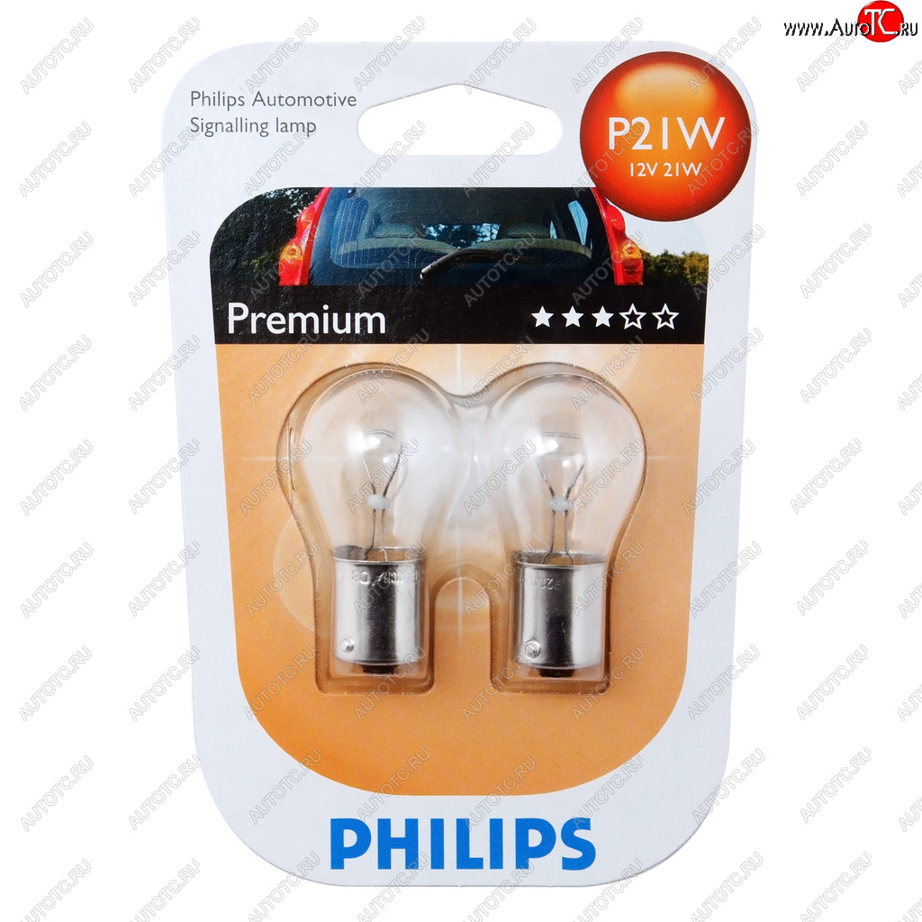 152 р. Лампа 12V P21W BA15s блистер (2шт.) PHILIPS PHILIPS 12498b2  с доставкой в г. Кемерово